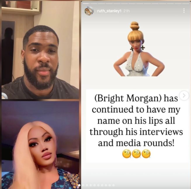 Bright Morgan’s ex-girlfriend speaks out, accuses reality star of falsehoods
