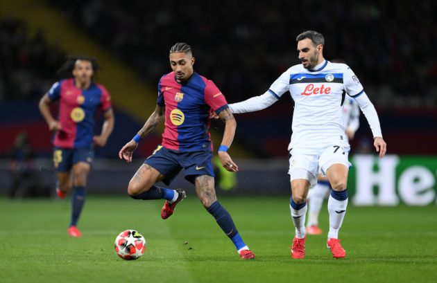 Barcelona held by Lookman’s Atalanta, miss out on top spot in Champions League Group