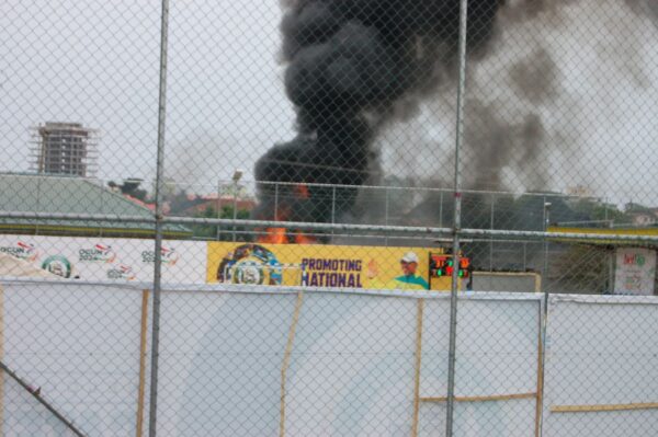 Panic As Diesel Truck Explodes At National Sports Festival Venue In Ogun