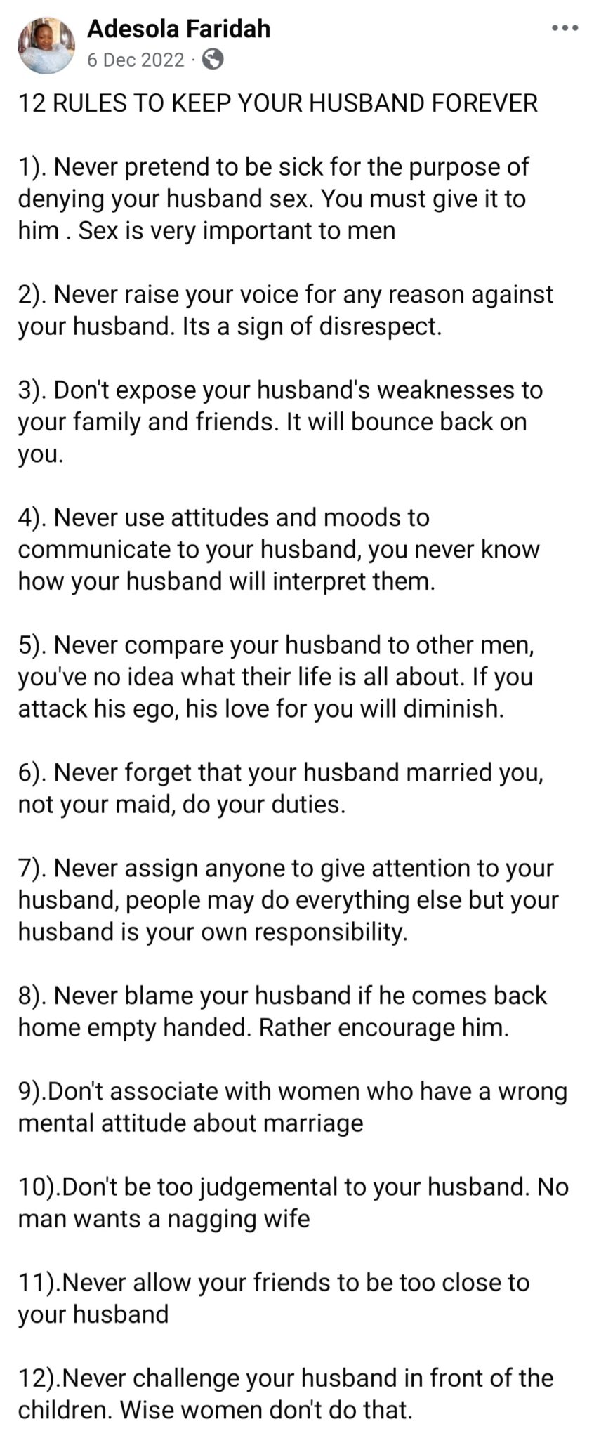 “I had no idea” – Facebook Relationship expert in shock as husband marries popular Facebook vendor in secret