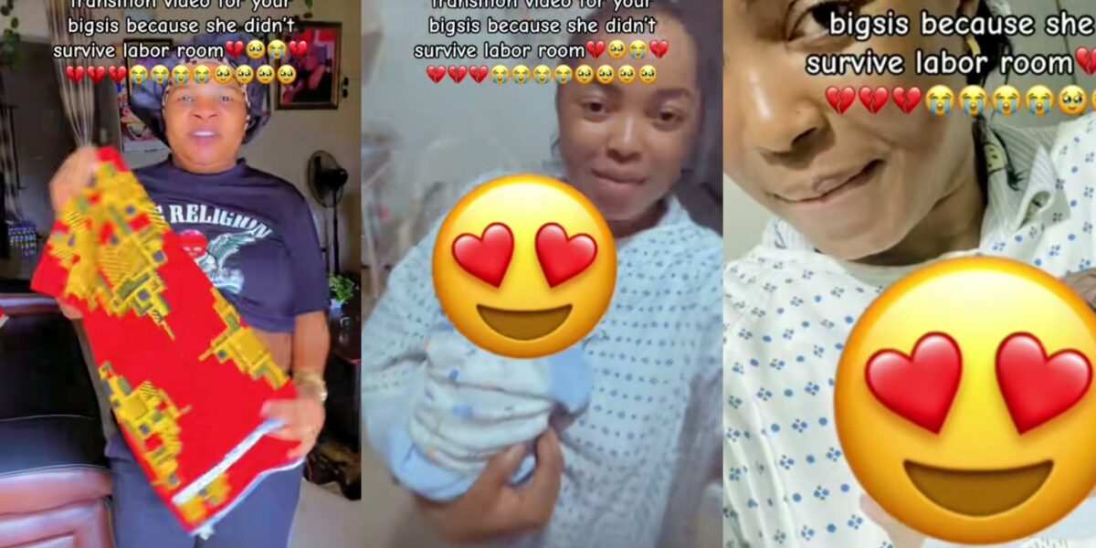 Lady mourns sister who passed away during childbirth