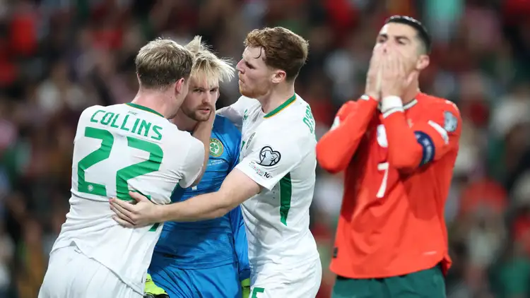 Cristiano Ronaldo spared criticism after penalty miss in Portugal vs Ireland