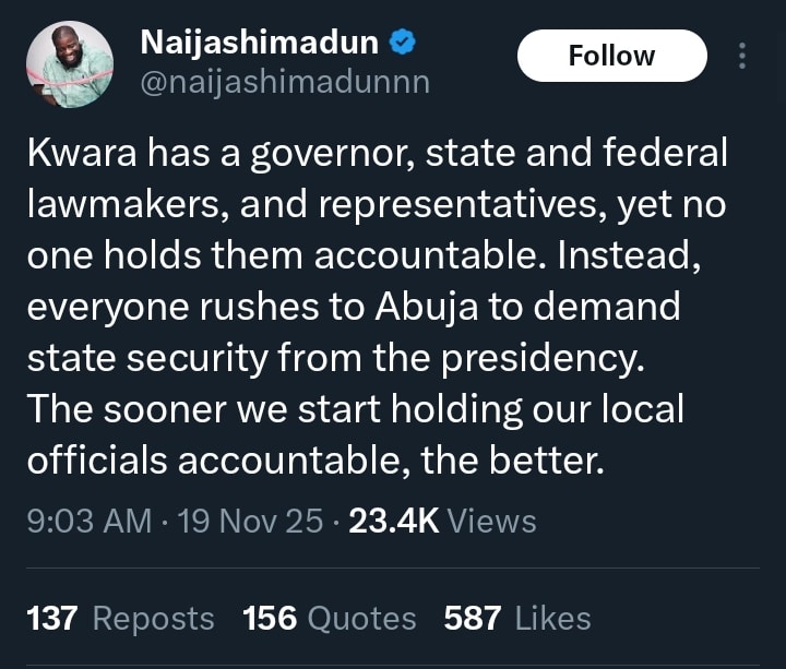 Kwara Church Attack: Man names people who should be held accountable