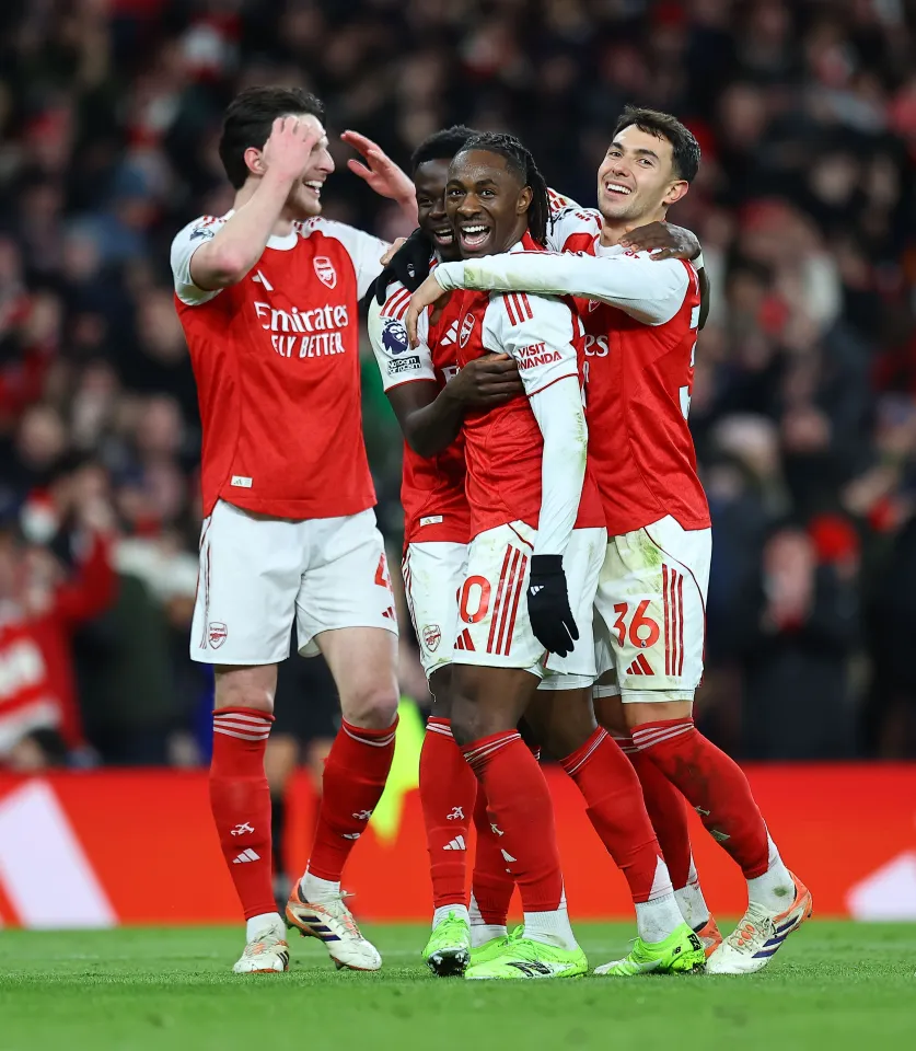 EPL: Eze hat-trick secures Arsenal’s dominant derby win over Spurs