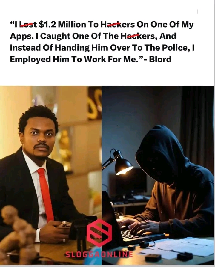 So you employed the hacker to hack for you?Nigerians too dey over cap.Itó onu akaria