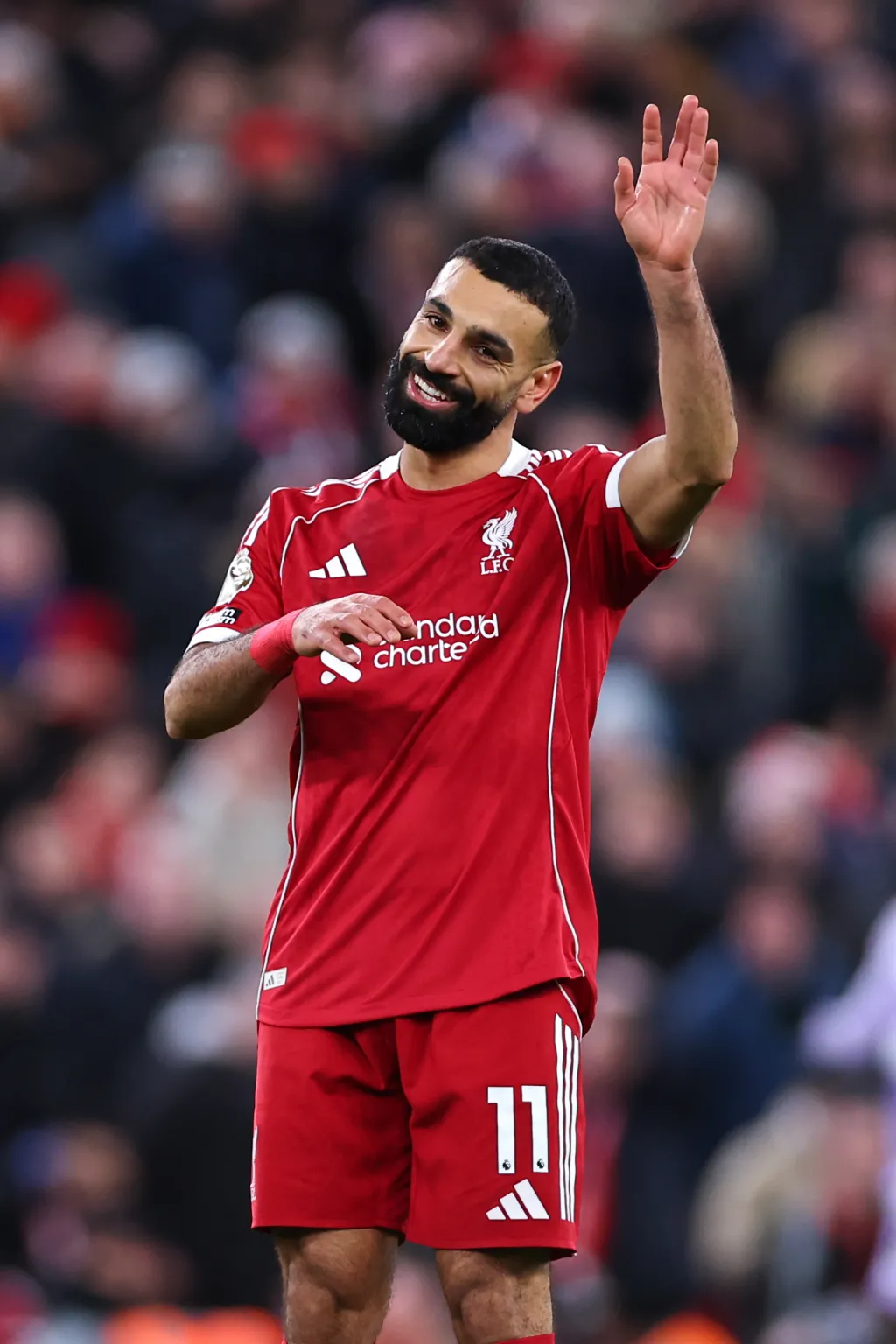 EPL: Salah breaks record as Ekitike double powers Liverpool past Brighton