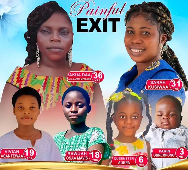 Six Family Members Ɗ!e In Domestic F!re Outbreak