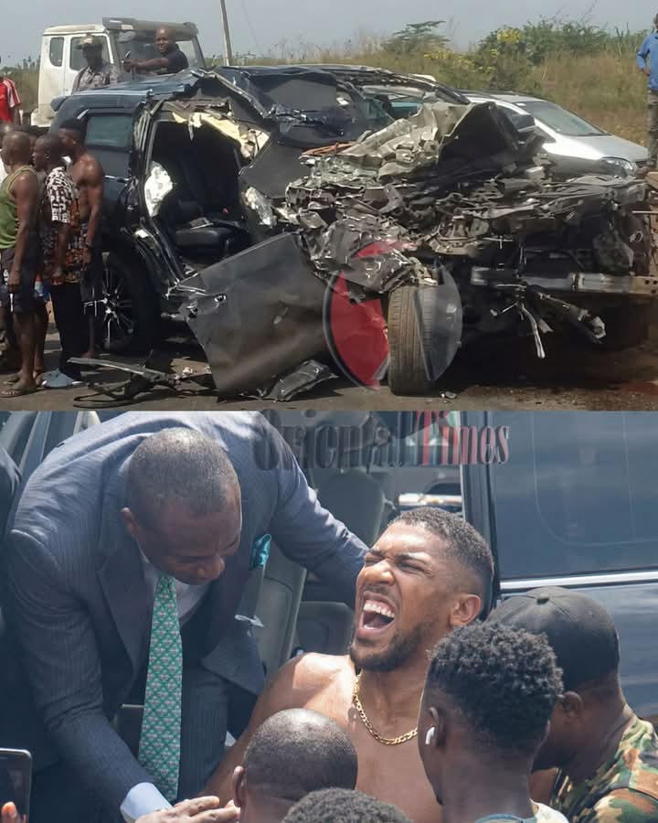 Bystanders Stole Anthony Joshua’s Phone At Accident Scene – Uncle