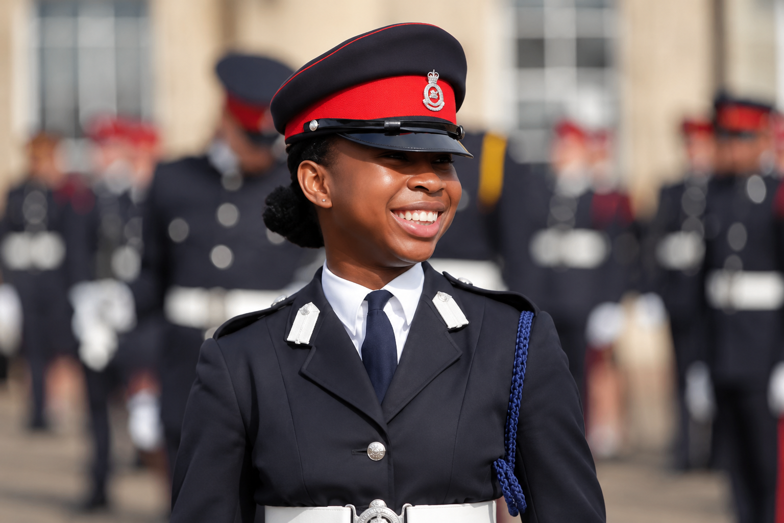 Lieutenant Princess Owowoh Makes History as First Nigerian Female Officer to Graduate from Royal Military Academy Sandhurst